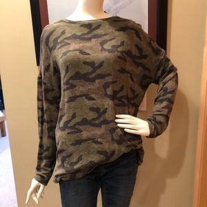 American Eagle Plush Camo Sweater